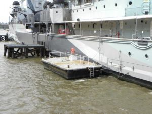 hms belfast pontoon