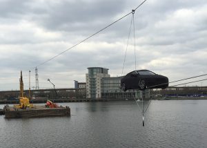 jaguar xf thames high-wire