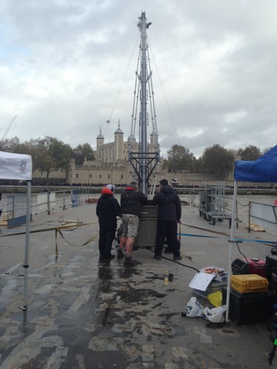 the 5th wave river thames filming
