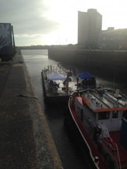 the 5th wave river thames filming