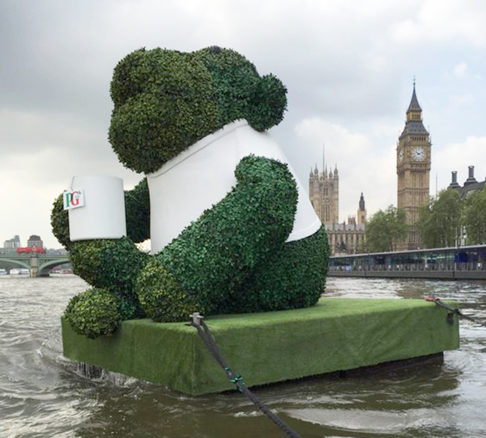 pg tips green tea monkey big ben