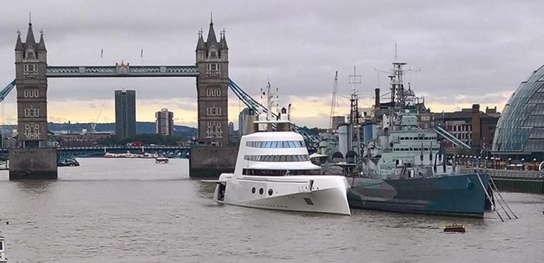 motor yacht a river thames