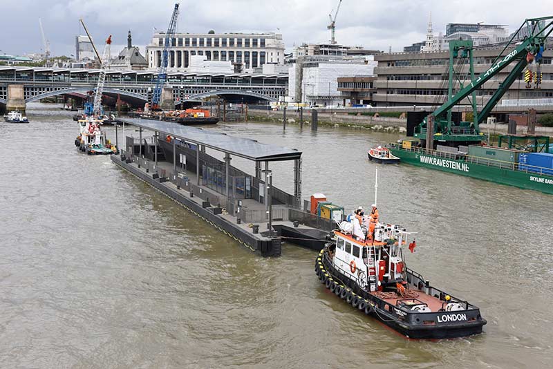 blackfriars pier delivery