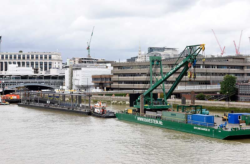 blackfriars pier delivery