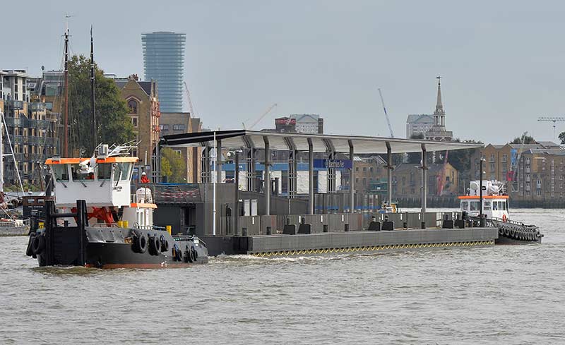 blackfriars pier delivery