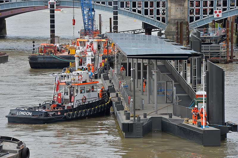 blackfriars pier delivery