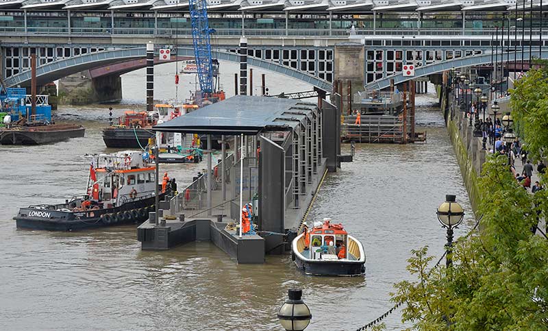 blackfriars pier delivery