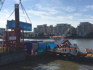thames tideway tunnel cabin delivery