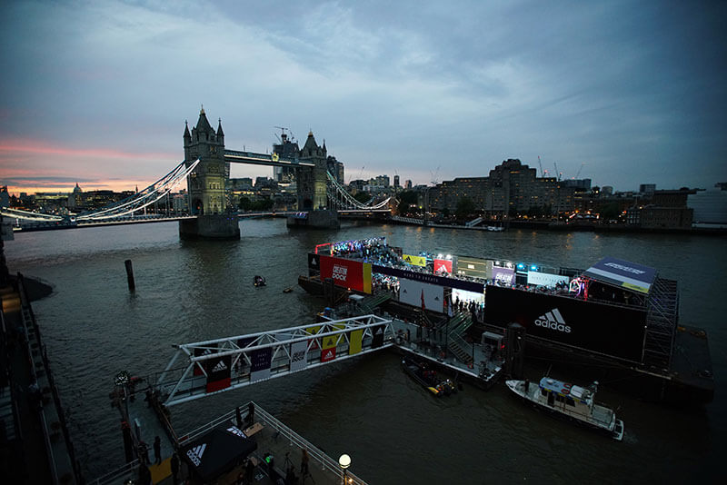 adidas football creator dock tower bridge