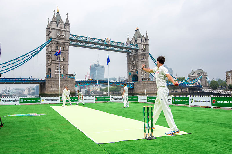 ashes cricket tower bridge