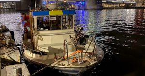equity camera boat butler's wharf pier