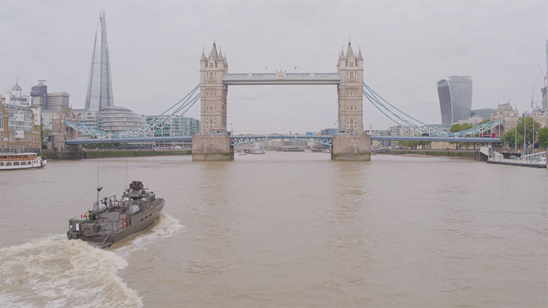 saab cb90 river thames london