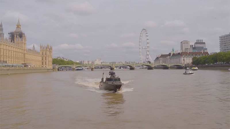 saab cb90 river thames london