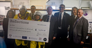 reflections rnli donation handover