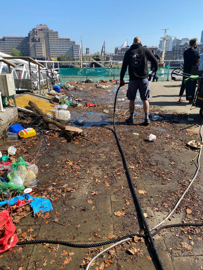 butler's wharf pier liaison filming