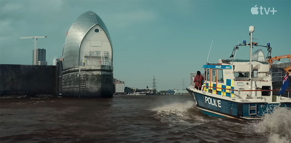 equity thames barrier liaison filming