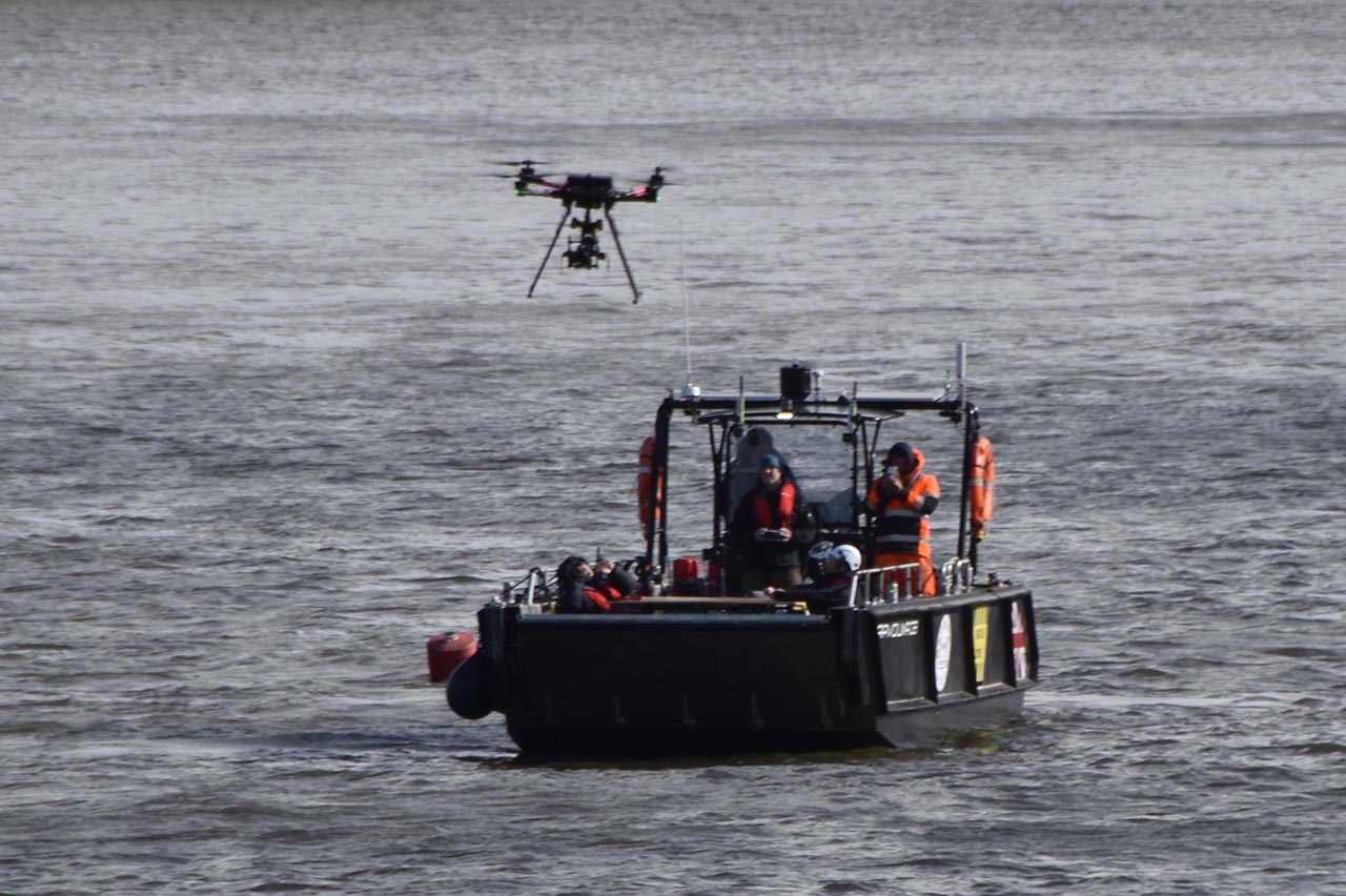 boat race 2023 livett's bravo lima gb drone platform