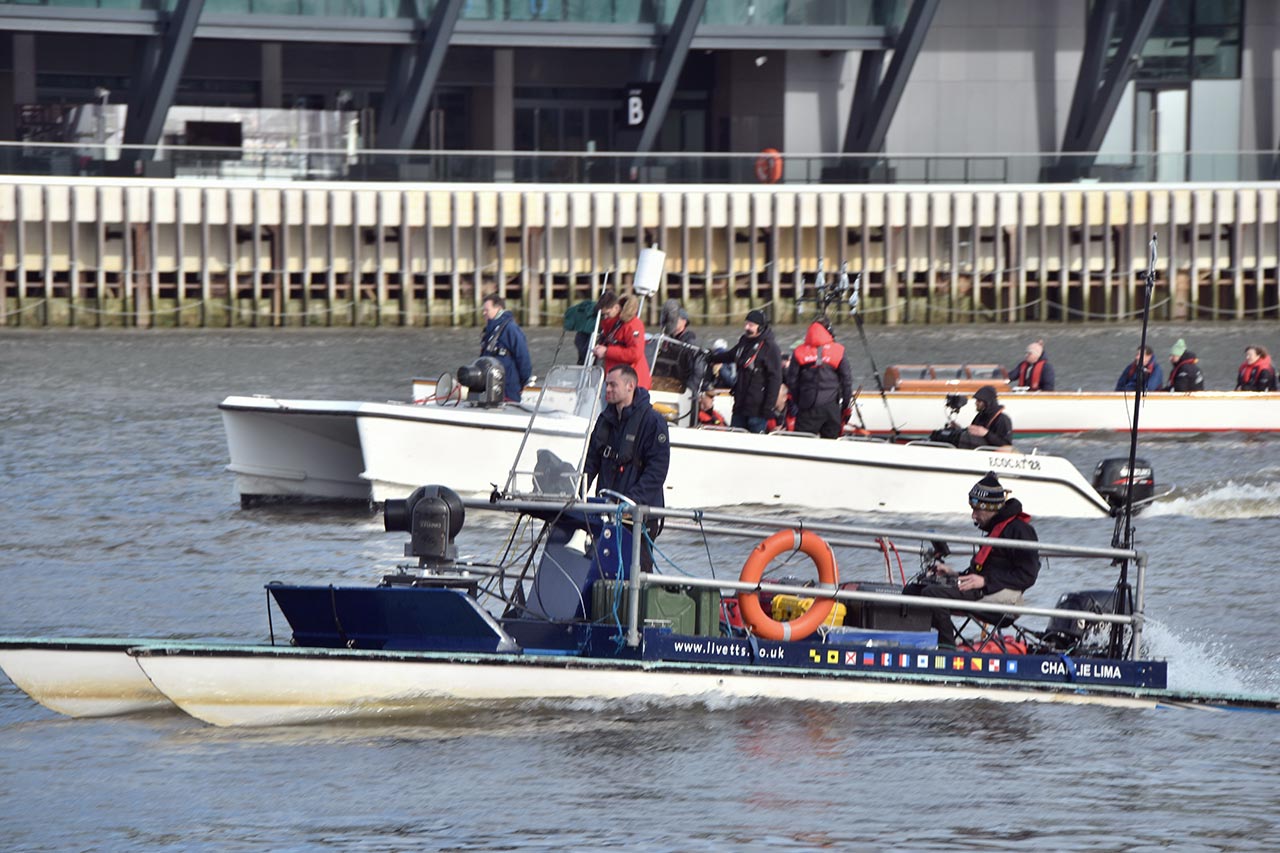 boat race 2023 livett's charlie lima camera boat