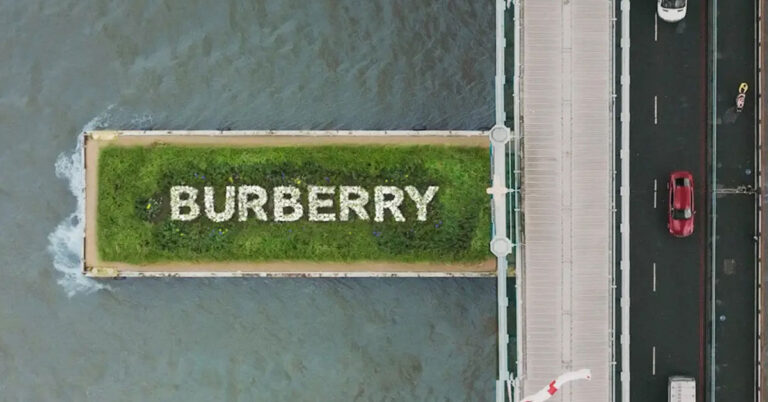 burberry floating meadow river thames