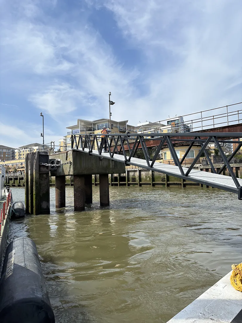 east india quay gangway