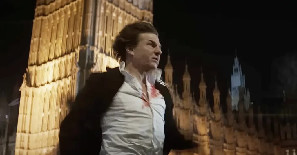mission impossible final reckoning trailer westminster bridge