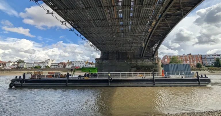 barnes bridge maintenance strengthening works 2025