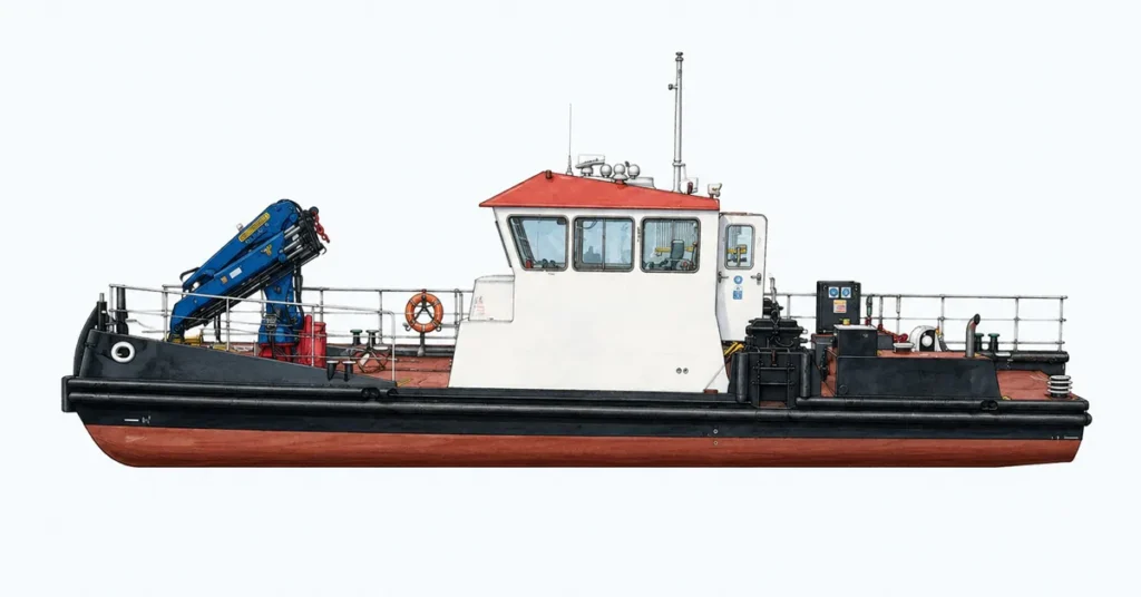 thames bosun vessel illustration
